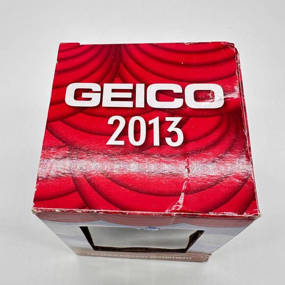 GEICO GUESS WHAT DAY IT IS LIMITED EDITION 2013 ORNAMENT WITH SOUND WORKING - Picture 11 of 12